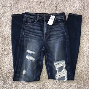 American Eagle ripped jeans